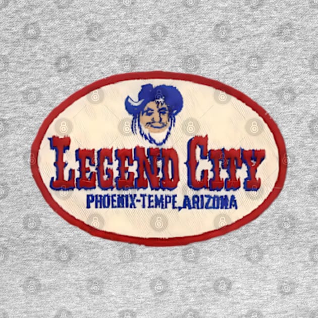 Legend City Amusement Park Phoenix - Tempe Arizona - Employee Patch by Desert Owl Designs